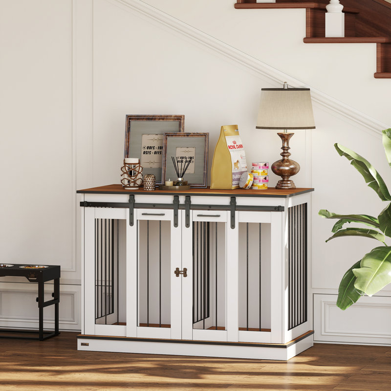 Furniture Style Crate with 2 Doors