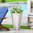 Outdoor Modern MGO Small Cast Stone Planter-1147762981
