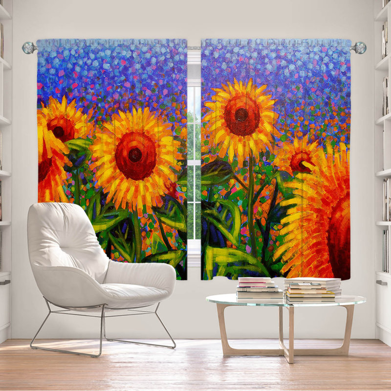 Delaughter Room Darkening Curtain Pair, 40" W x 61" L