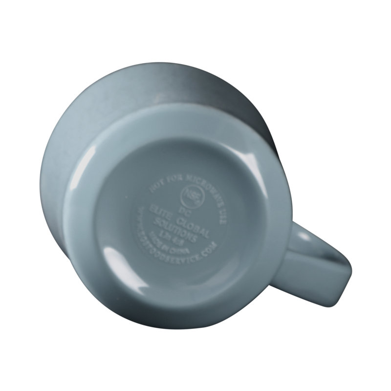 Grande tasse à café mélamine Mojave, Camée bleue, 10 oz