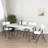 3-Position 48 In Adjustable Plastic Folding Table