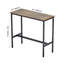 Hauteur de la table de bar, table de pub, table basse, comptoir, cocktail, cuisine, salle à manger, 39 x 16 x 35,5 po (table basse incluse)