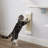 Sam's Pets Addison 11" Wall Climber Cat Tree in White