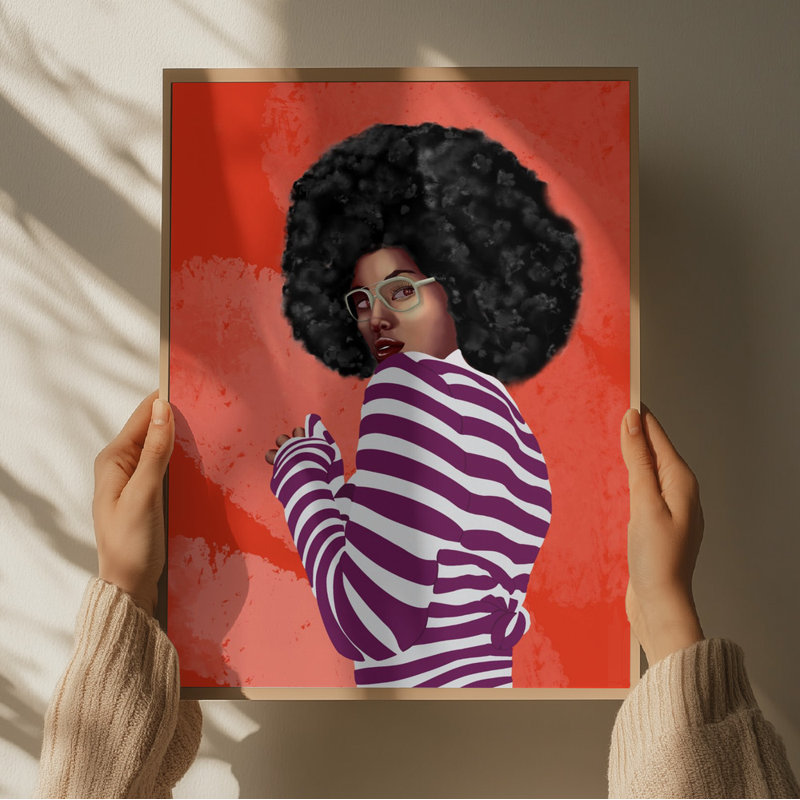 Ratio Print By Bohonewart Copy 11, 60.96 cm H x 91.44 cm W