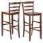 Tabouret de bar et de comptoir en bois massif Irieana-286400484