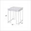 Table de bout moderne et moderne