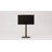 Symple Stuff Floor Tv Stand With Power Strip Up to 65 Inch Tvs, Height Adjustable and Swivel Wood Base Hold Up To 88 Lbs, Black