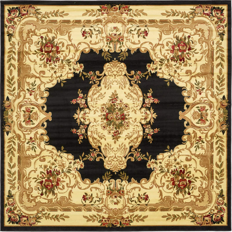 Oriental Area Rug, Square 305cm