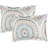 Nason Pink/Gray/Ivory Microfiber Comforter Set-1720535426