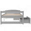 Lit plateforme en bois avec 2 tiroirs-1391180017