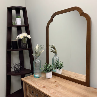 Miroir de coiffeuse encadré