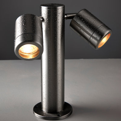 Youenn Stained Glass Bollards Post Lantern