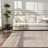 Jasha Checkered Charcoal / Cream / Dark Gray Area Rug-1843154737-1865869465