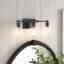 Noland 3 Light Transparent Dimmable Vanity Light-434589074