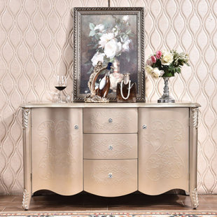 Elegant and luxurious side cabinet