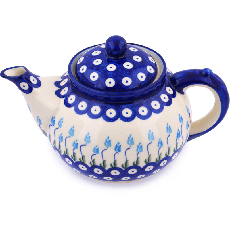 Polmedia 64oz. Teapot