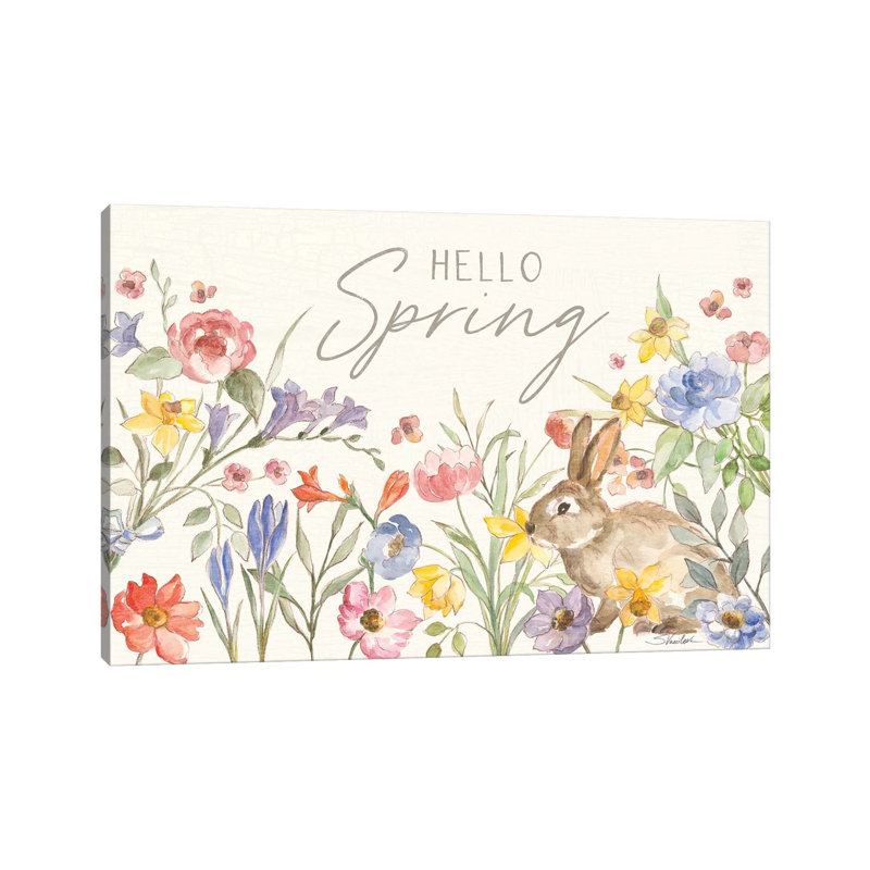 Happy Easter I by Silvia Vassileva - Gallery-Wrapped Canvas Giclée on Canvas, Wrapped Canvas, 45.72cm H x 66.04cm W