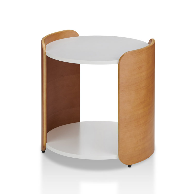Keely Floor Shelf End Table