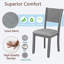 Ensemble de 4 chaises d'appoint