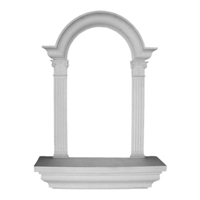 Niche murale Hillsborough H 42 5/8 po x l 30 1/4 po x P 6 7/8 po