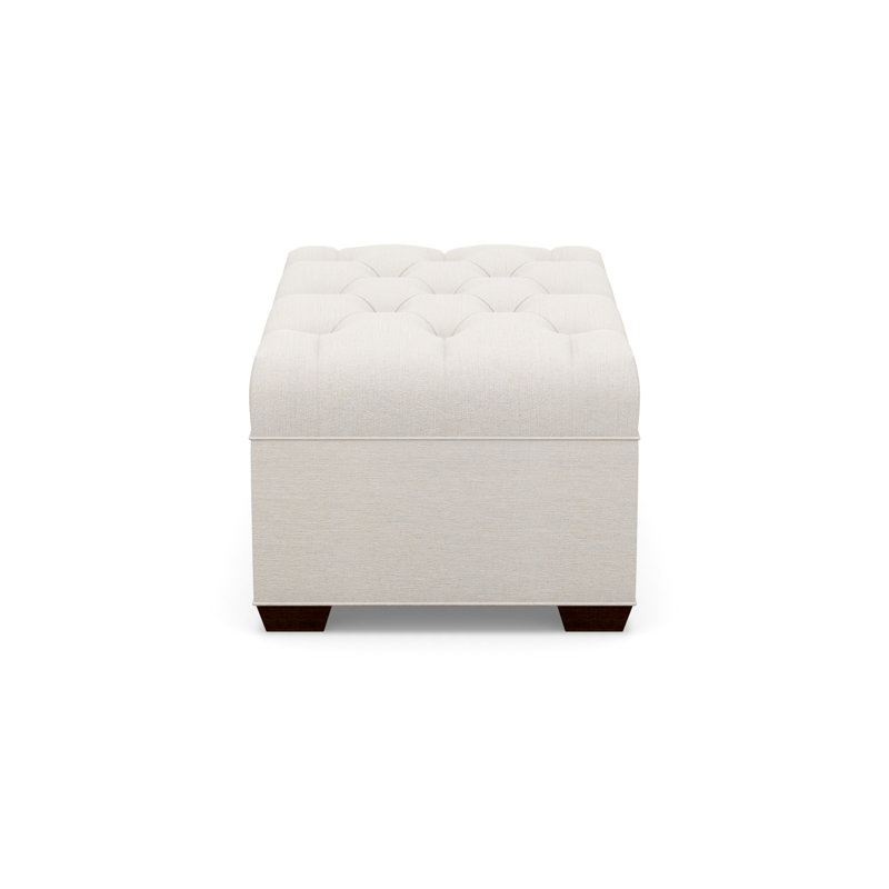 Tufted Ottoman, 5246-99, Walnut