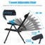 4 chaises de patio inclinables et réglables pour le patio-129744189