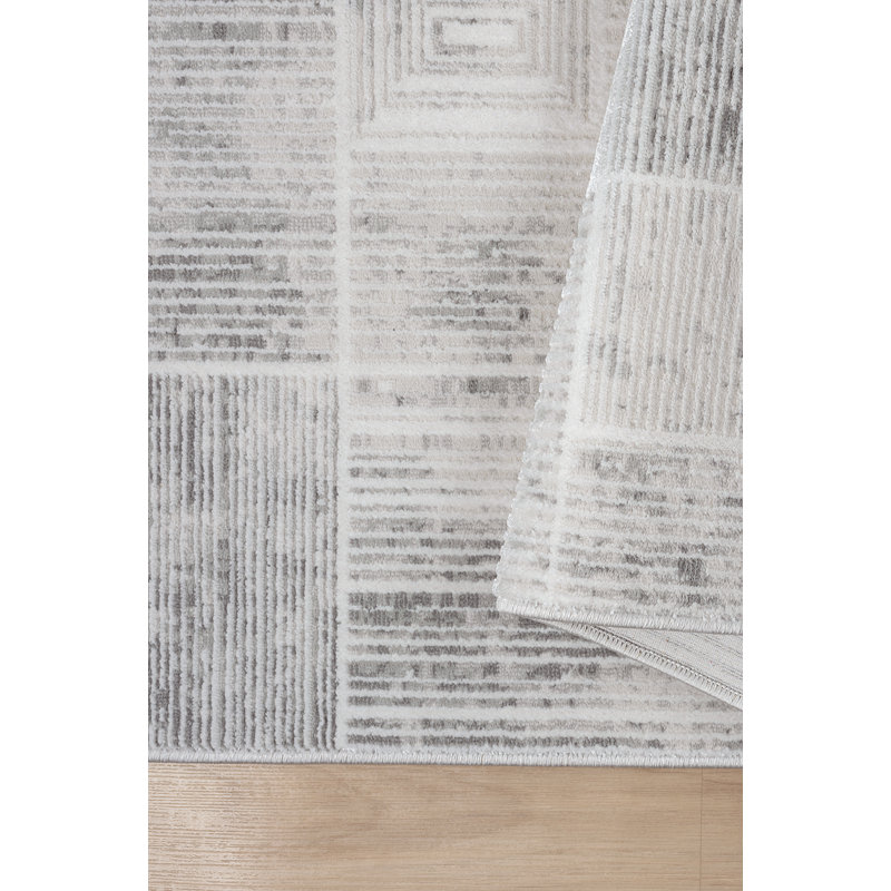 Richlyn Geometric Machine Made Indoor / Outdoor Area Rug, Rectangle 100 x 150cm