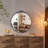 26''x24'' Baroque Round Metal Frame Wall Accent Mirror Rust-proof Design For Living room&Entry way