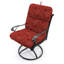 Coussin de chaise d'extérieur 22 "x 45" avec attaches et boucles (ensemble de 2)