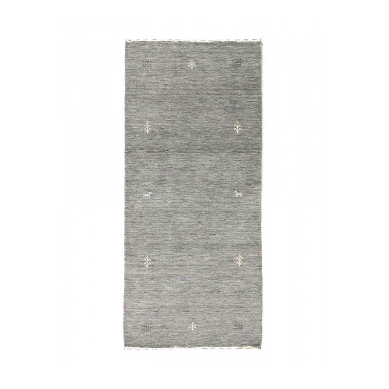 Tapis en laine d'agneau unique 6 pi x 2 pi 6 po Jaecia