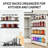 Wall Mounted Spice Racks Set Of 4