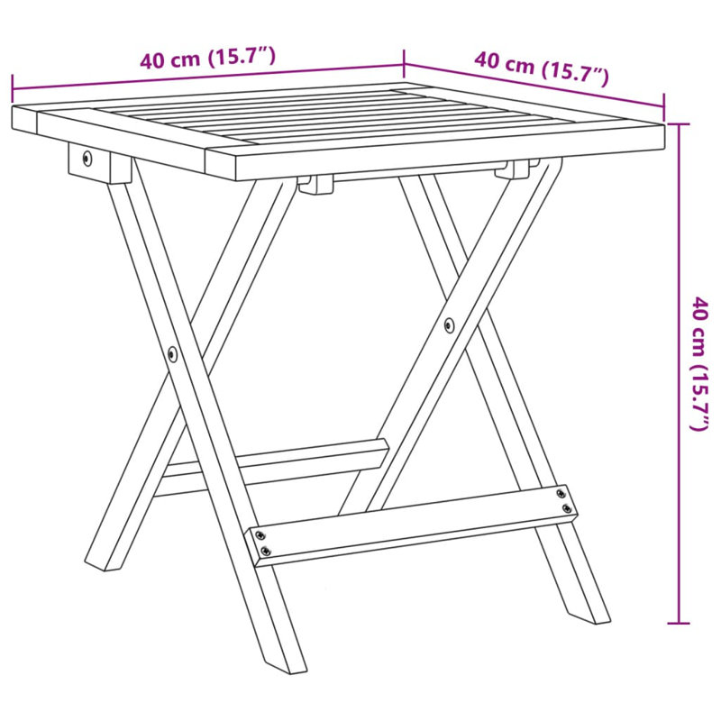 Zandra Solid Wood End Table