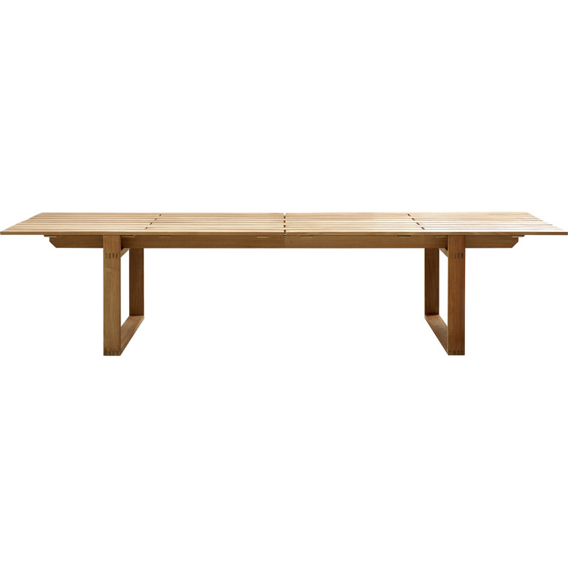 Endless Outdoor Teak Dining Table, 39.4" W x 130.8" L x 29" H