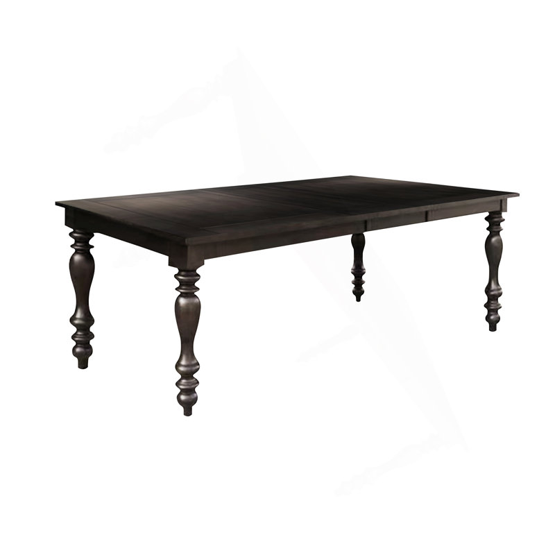 Mobilier de salle à manger de style transitionnel brun grisâtre 1pc