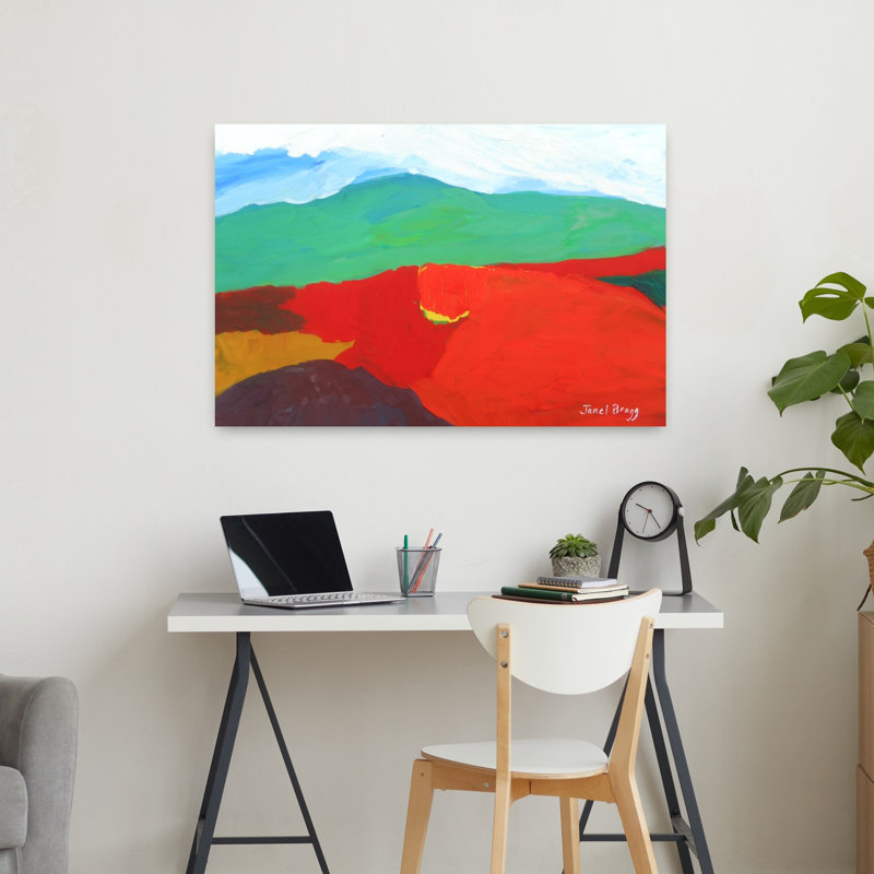 Art contemporain abstrait contemporain, H 24 po x l 36 po