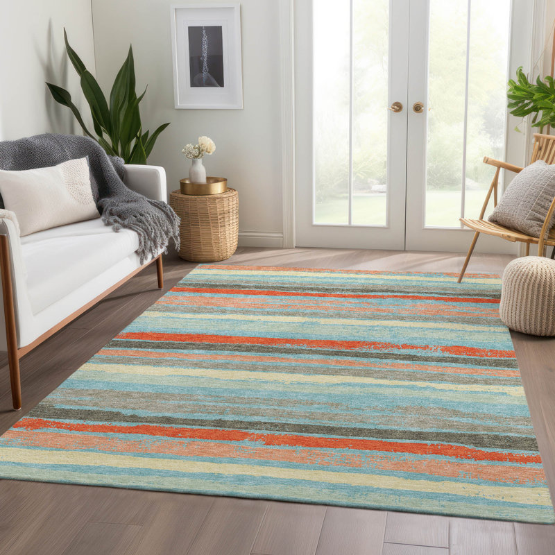 Tapis de qualité supérieure lavable à la machine Colmenero AMF1019, Rectangulaire 8 pi x 10 pi