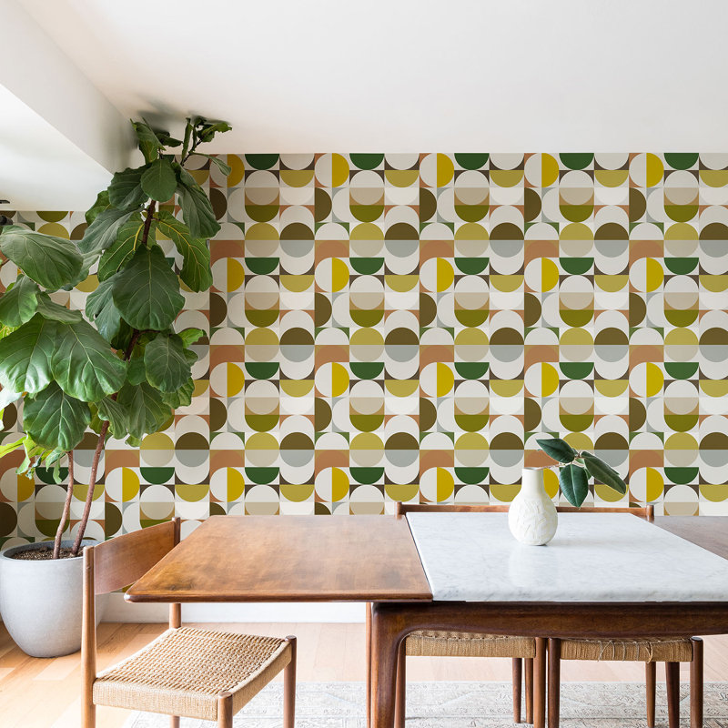 Bahadur 10' L x 24" W Paintable Peel and Stick Wallpaper Panel