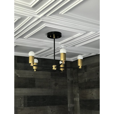Lustre sphérique spoutnik 5 lumières Nev
