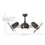 41" Dagny 6-Blade Dual Ceiling Fan with Wall Remote-775908377-773958795