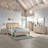 Simple Natural Wood Queen Bed