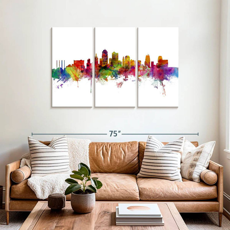 Sydney, Kansas City, Missouri, horizon VI, H 36 po x l 57 po
