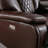 2 - Piece Breathable Leather Cushion Back Power Reclining Living Room Set With Diamond Stitching-1883556209