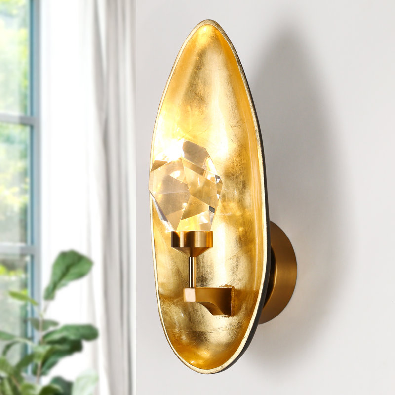 Grigor Iron LED Armed Sconce