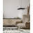 Georgia 1 Light Black Pendant