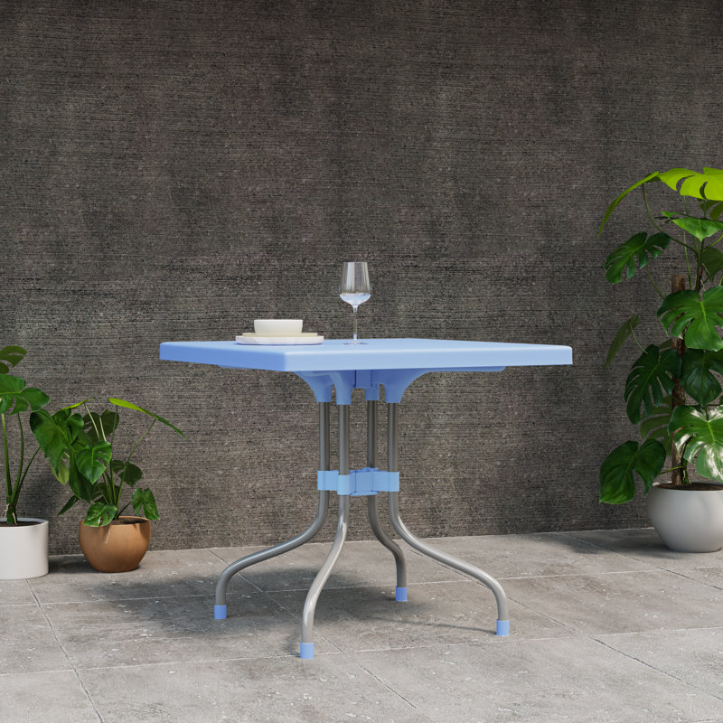 Table de salle à manger Ashvath, Bleu