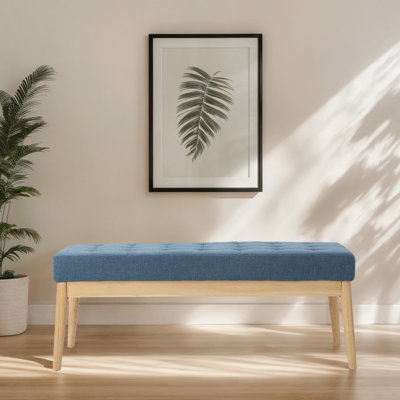 Banc rembourré 43,48 po