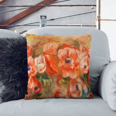 Anemones Floral Scatter Cushion