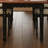 Retro rectangular utility dining table set-106591520