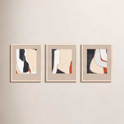 Ladner "Distant View" 3-Piece Print Set