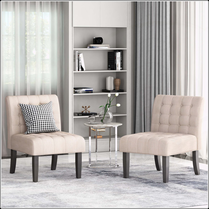Chaise d'appoint [ensemble de 2 pièces]